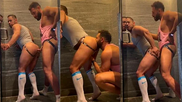 Sexy boy fuck me after Gym – MuscleGummy, Oliver Hummel