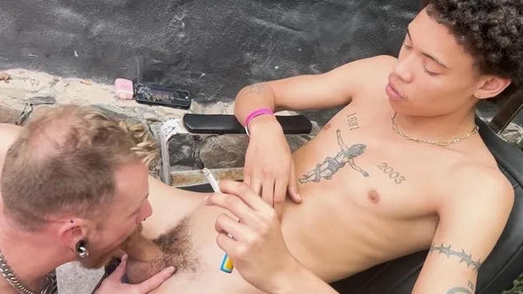 Basement Group Pool Party First time cruising open fuck party – Alastair Noir, Robby Eldritch