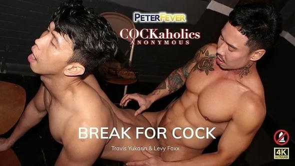 Cockaholics Anonymous, Scene 5 – Break for Cock – Travis Yukarin, Levy Foxx