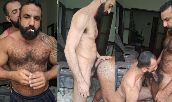Fucking Muscle Bear – Arab Muscle Bear, Eli Barcellos