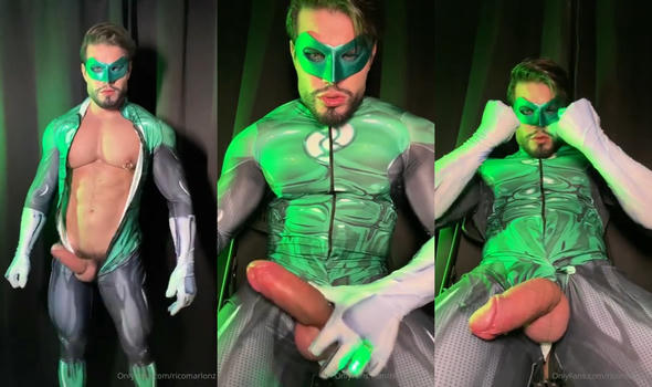 Rico Marlon Big thick Lantern Green – Masturbation Big thick Loads of Milk