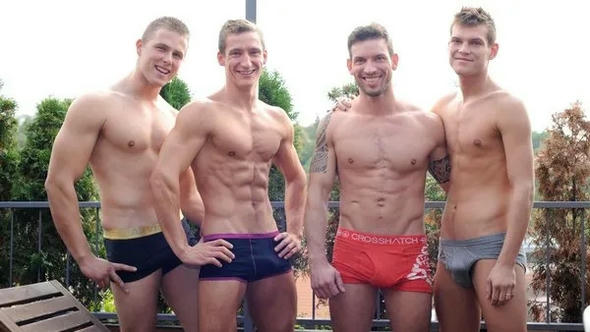 Wank Party 2013 #09, Part 1 RAW – Felix Ryha, Rado Zuska, Tibor Rysavy, Vladimir Kruty