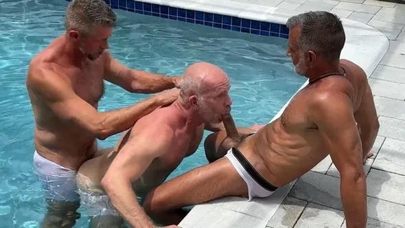Pool party, Butch-style – Cconall Grey, Chad Diver & Butch Everhardt