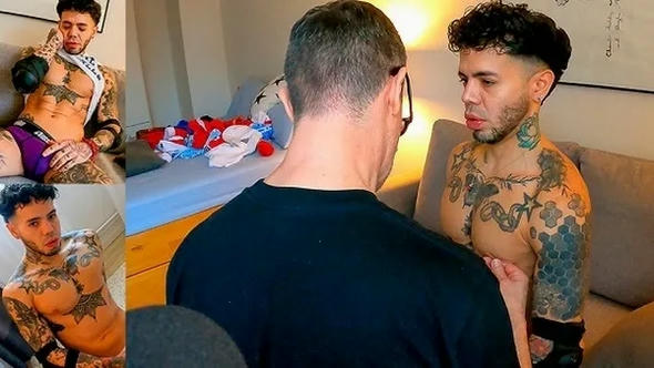 Getting my fit mate Alexander off