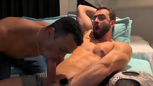 Curious straight guy Pierre Cep fucking Gabriel Paxxeco