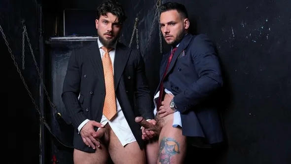 Hairy Wolf, Heath Halo – White-Collar Gloryhole