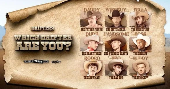 Episode 13 Which Drifter Are You – Daddy Patrick, Max Adonis, Joel Someone, Ryan Orion, Derek Kage, Kane Fox, Sean Xavier, Serg Shepard, Jonah Wheeler