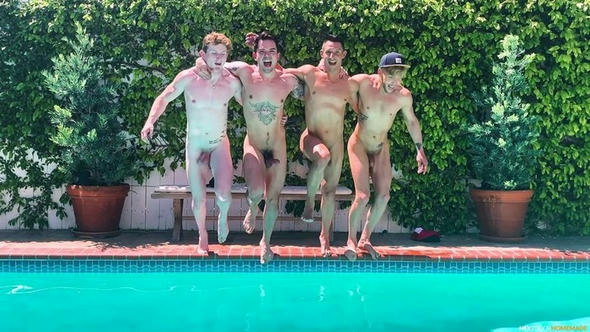 Poolside 4-Way – Dakota Payne, Jax Thirio, Max Lorde & Devyn Pauly