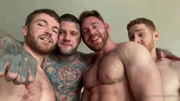 Filthy 4Some – Jack Delauny, Leander, Gabriel Cross & Jonas Jackson
