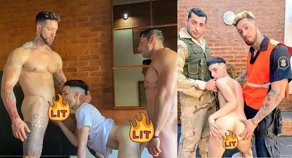 Dando para os macho de Uniforme – Viktor Onee, Eliasito, OnlyEliseo